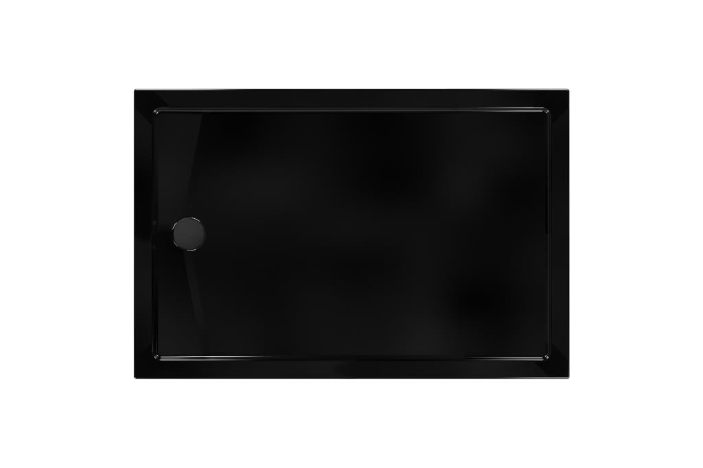 Душевой поддон акриловый Метакам Universal PRO BLACK N 1200*800*130